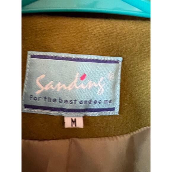 Wool Jacket Womens Medium Tan/beige - Picture 4 of 6